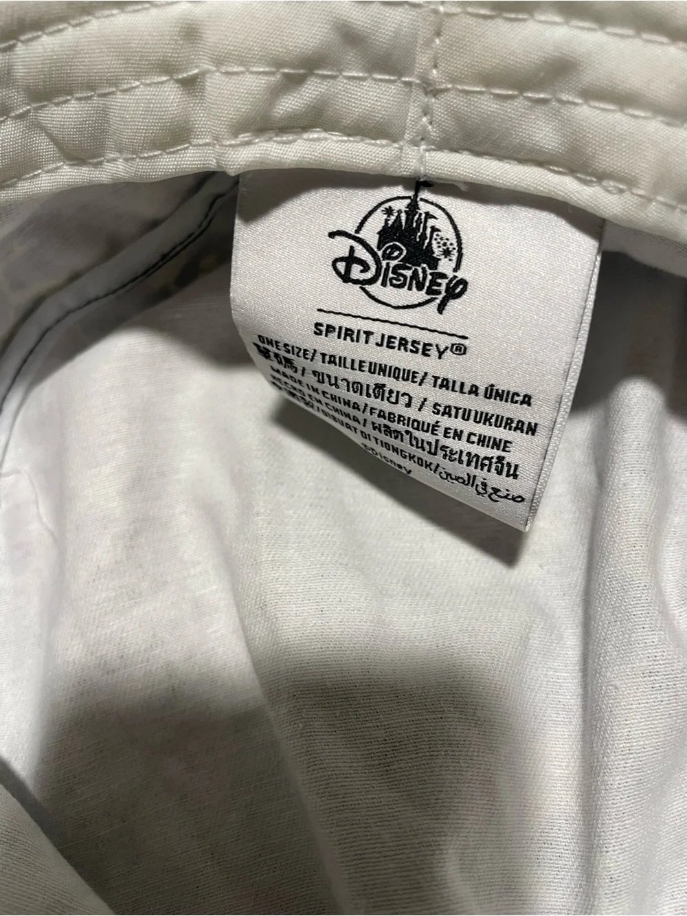 Disney bucket hat safari camouflage